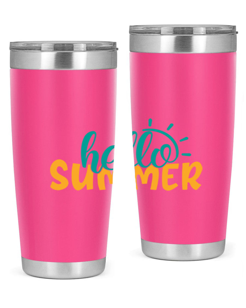 hello summer Style 97#- summer- Tumbler