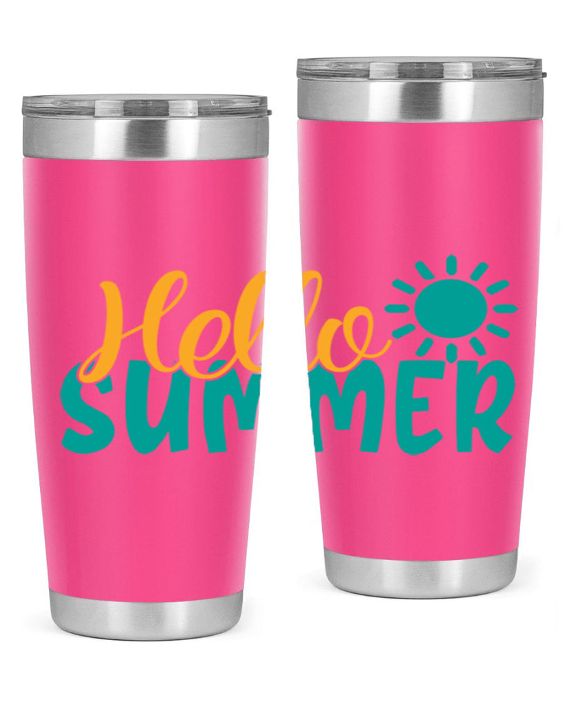 hello summer Style 98#- summer- Tumbler