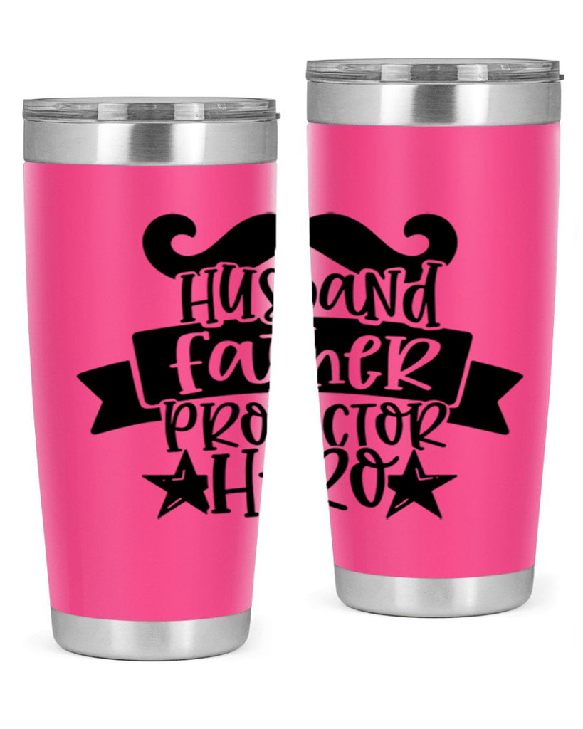 husband father protector hero 46#- fathers day- Tumbler
