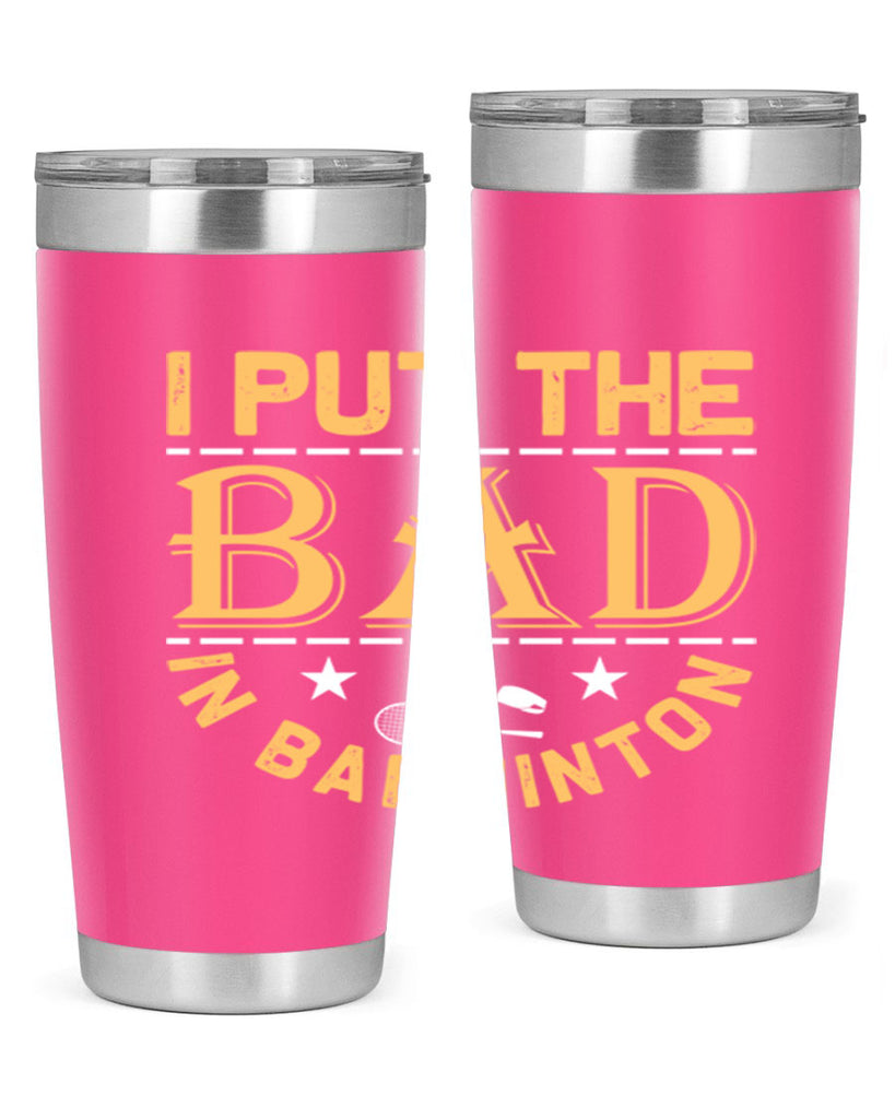 i 1056#- badminton- Tumbler