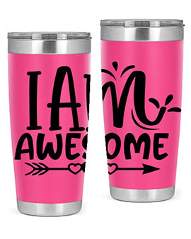 i am awesome Style 19#- autism- Tumbler