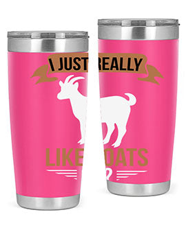 i just really like goats ok Style 3#- goat- Tumbler