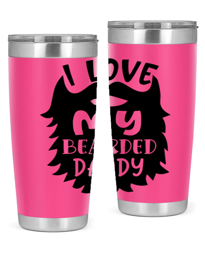 i love my bearded daddy Style 248#- baby- tumbler
