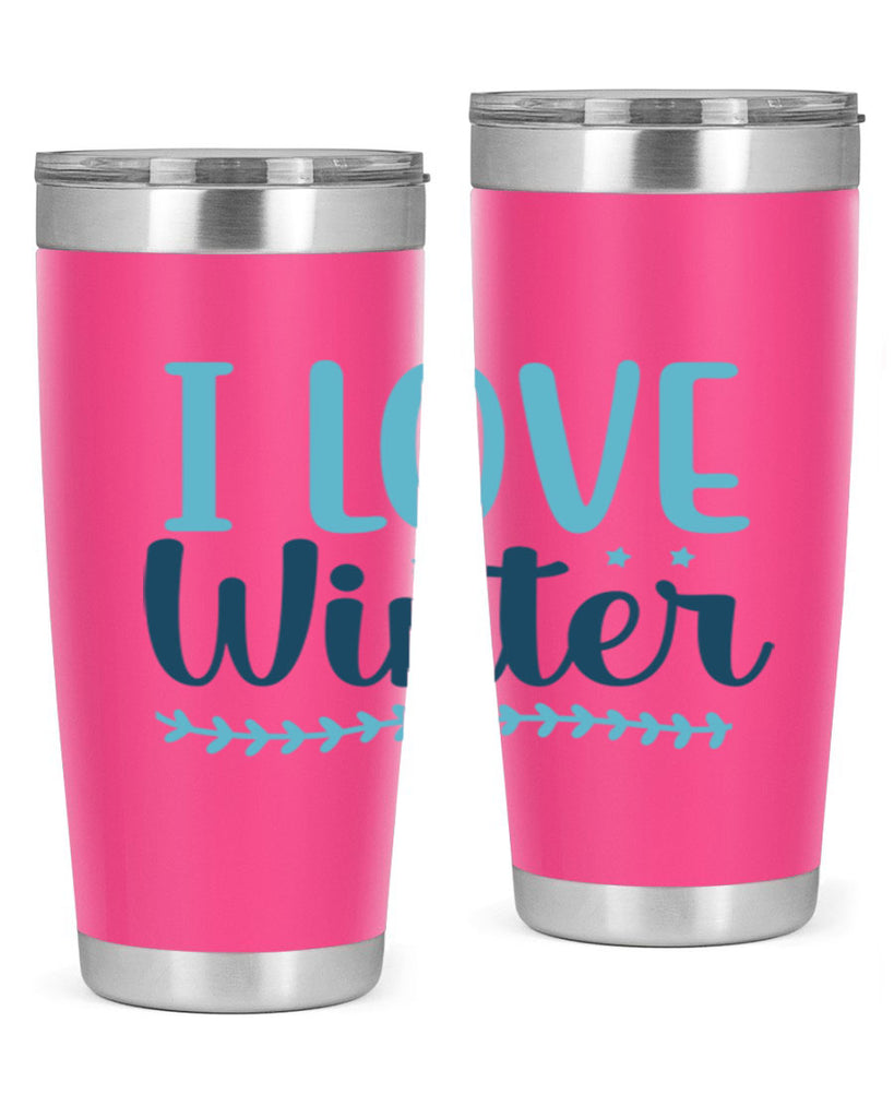i love winter 226#- winter- Tumbler