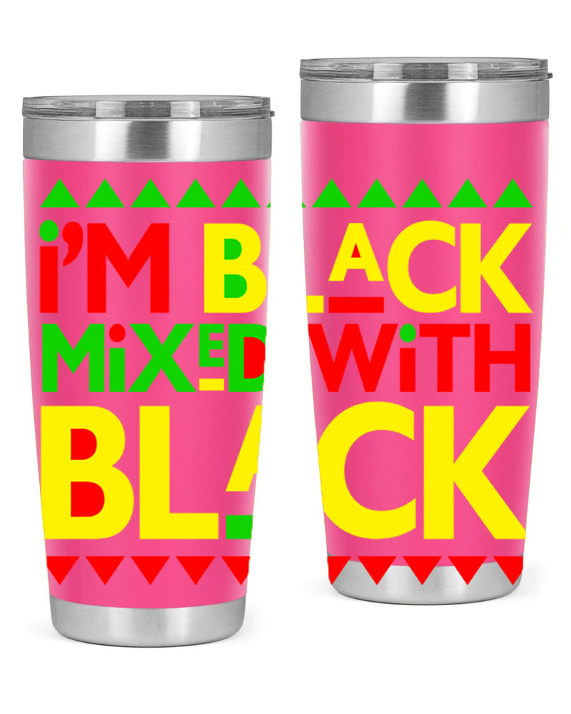 im  black  mixed with black  111#- black words phrases- Cotton Tank