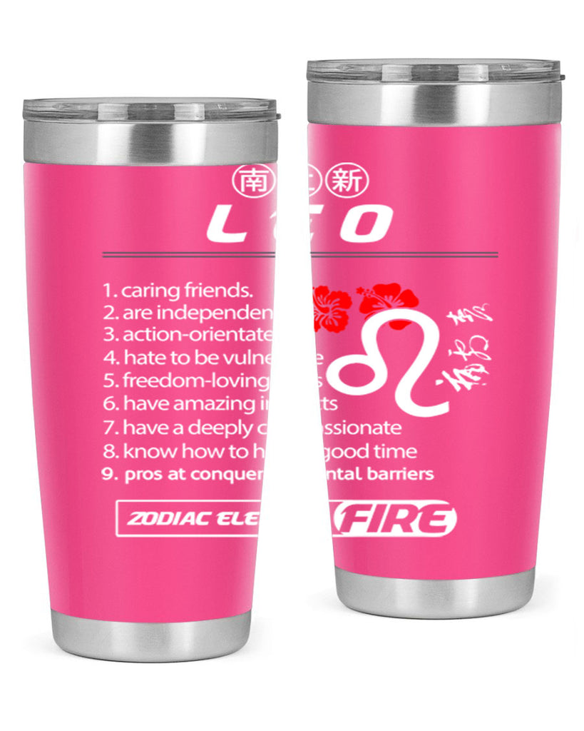 leo 307#- zodiac- Tumbler