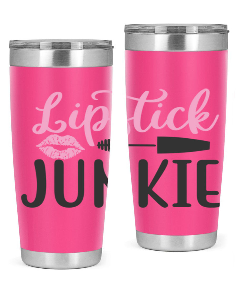 lipstick junkie Style 154#- make up- Tumbler