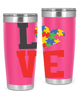 love Style 29#- autism- Tumbler