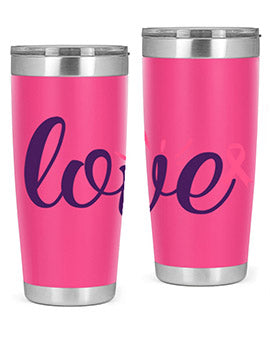 love Style 7#- breast cancer- Tumbler