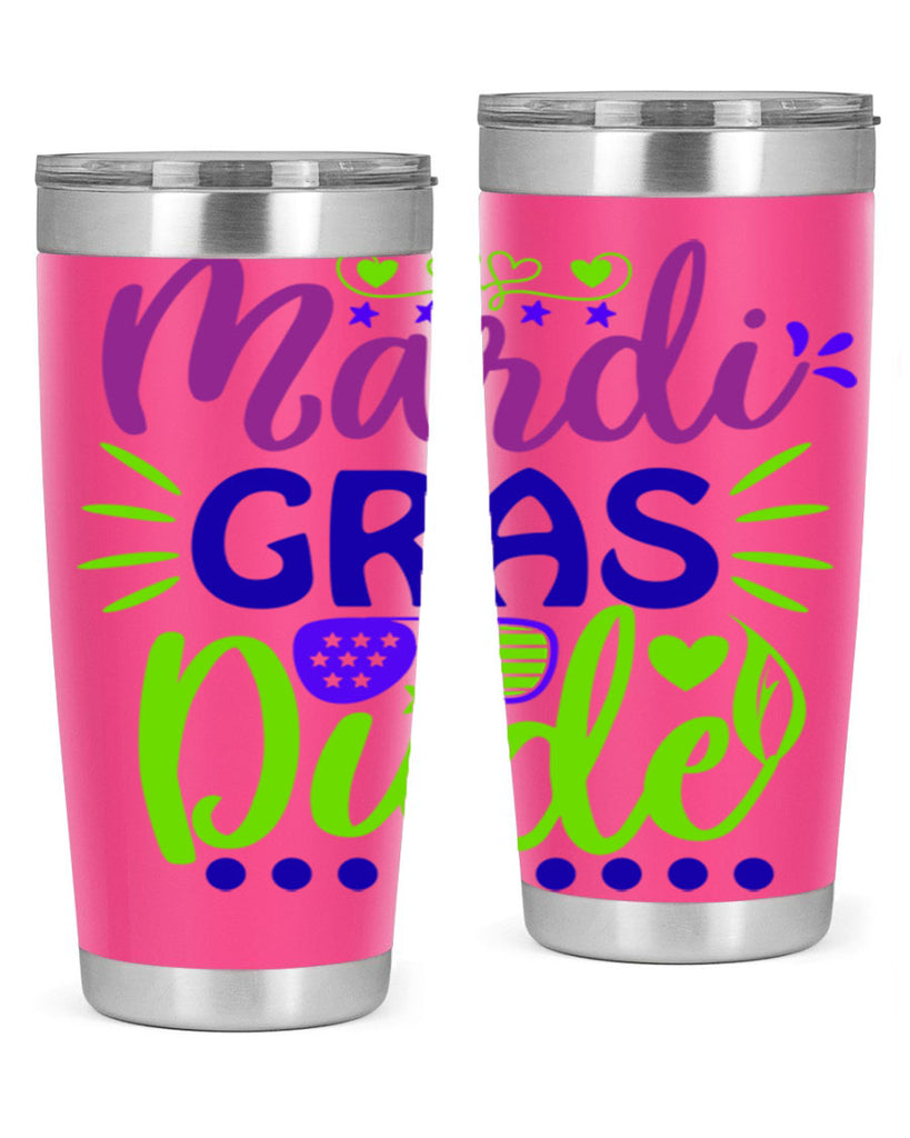 mardi gras dude 9#- mardi gras- Tumbler
