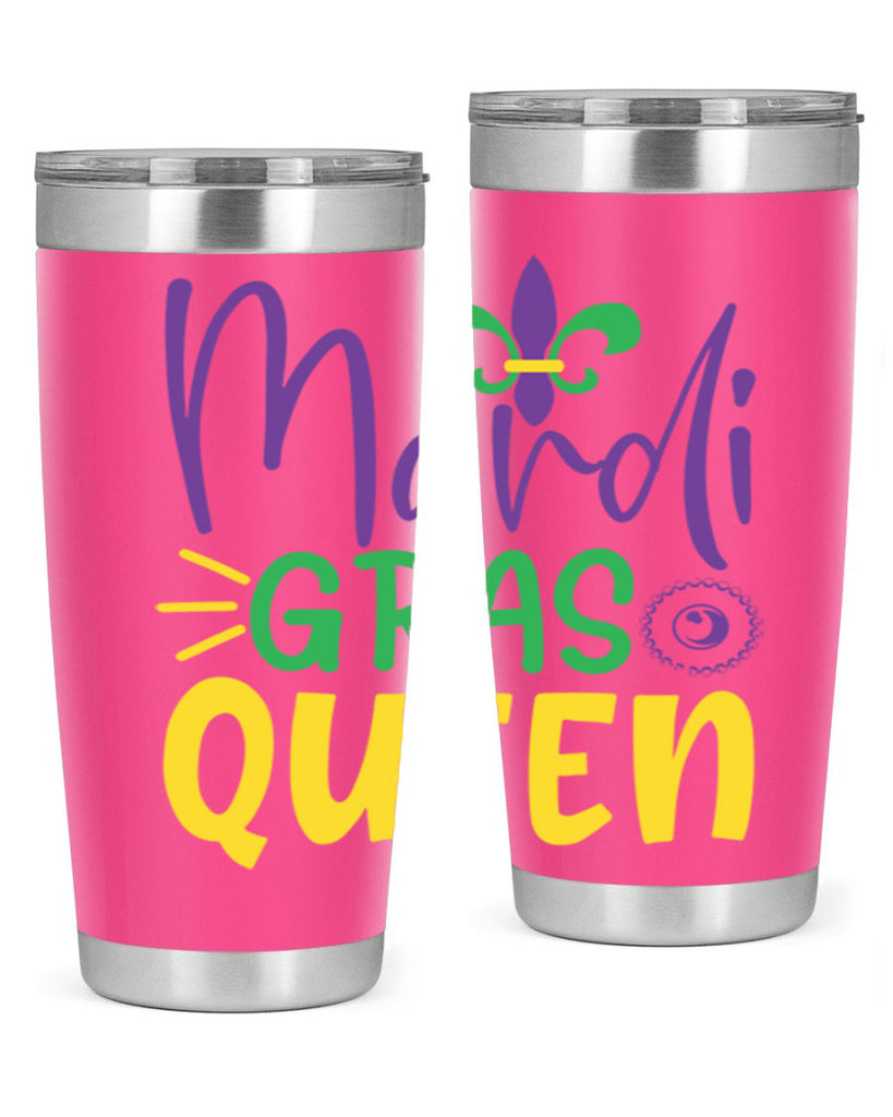 mardi gras queen 79#- mardi gras- Tumbler
