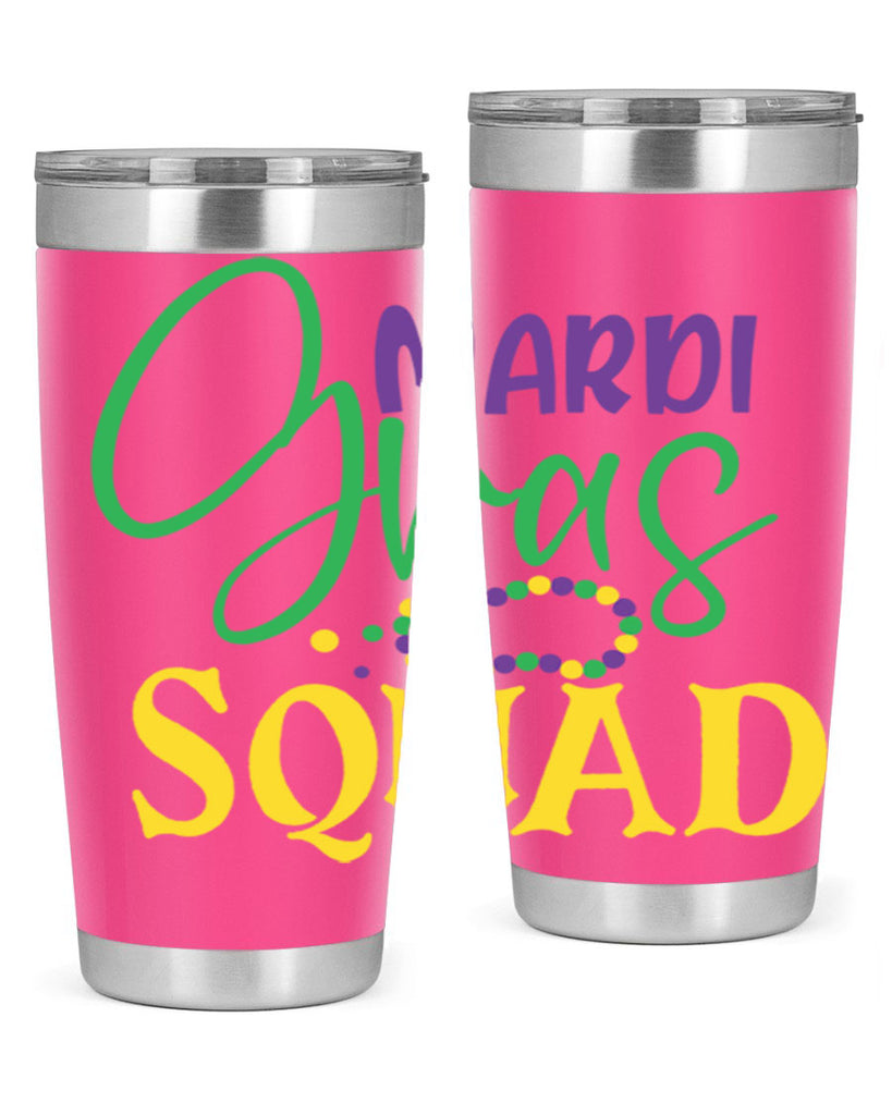 mardi gras squad 78#- mardi gras- Tumbler