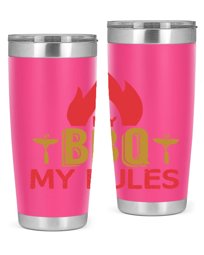 my bbq my ruless 21#- bbq- Tumbler