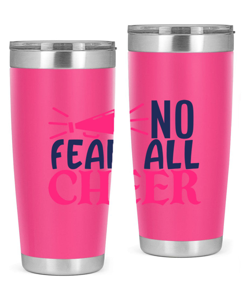 no fear all cheer 1739#- cheer- Tumbler