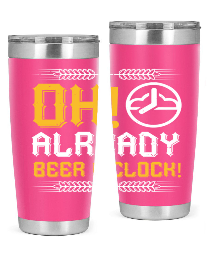 oh already beer oclock 54#- beer- Tumbler