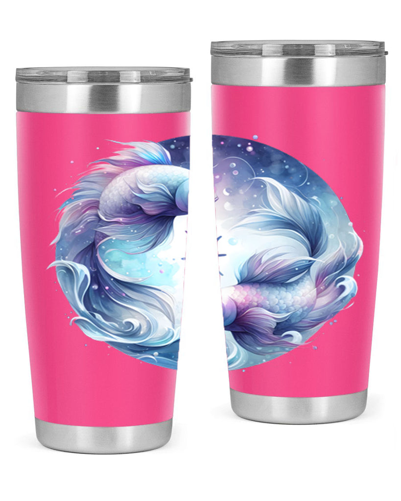 pisces 349#- zodiac- Tumbler