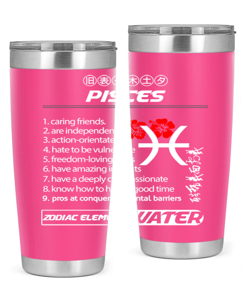 pisces 356#- zodiac- Tumbler