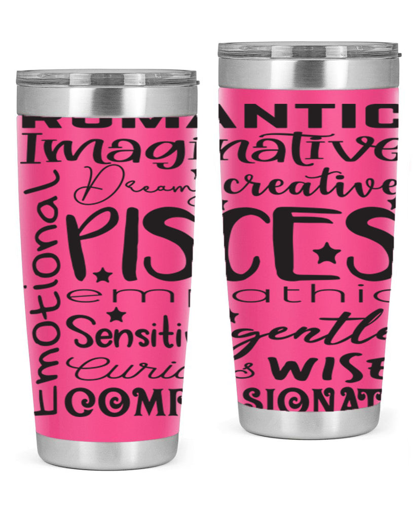 pisces 570#- zodiac- Tumbler