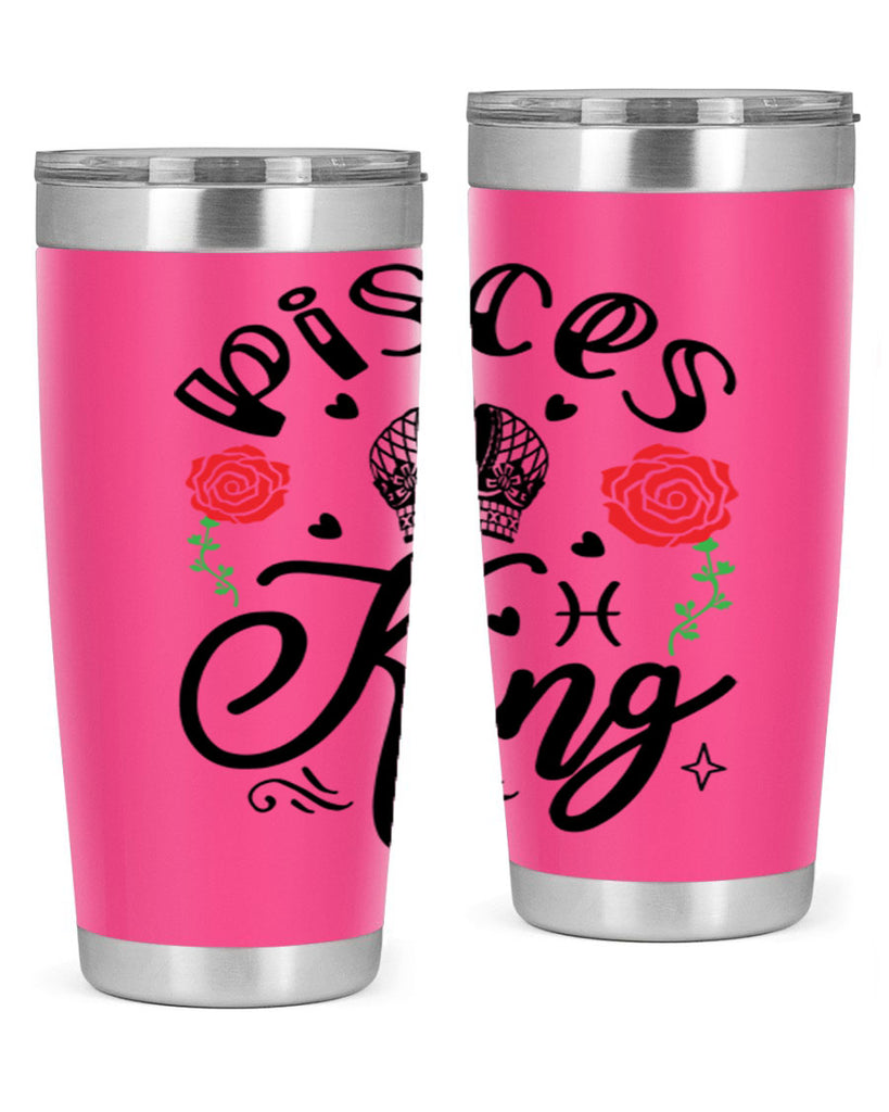 pisces king 375#- zodiac- Tumbler