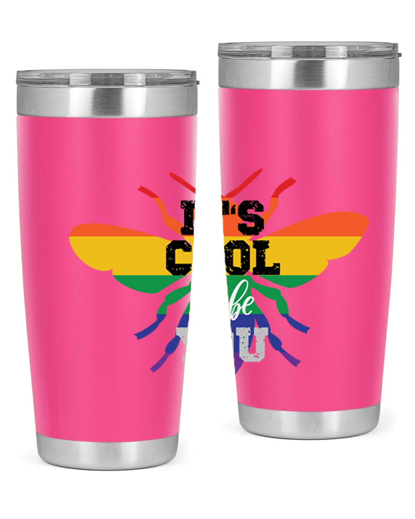 pride bee cool 70#- lgbt- Tumbler