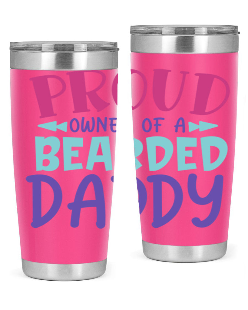 proud owner of a bearded daddy Style 202#- baby- tumbler