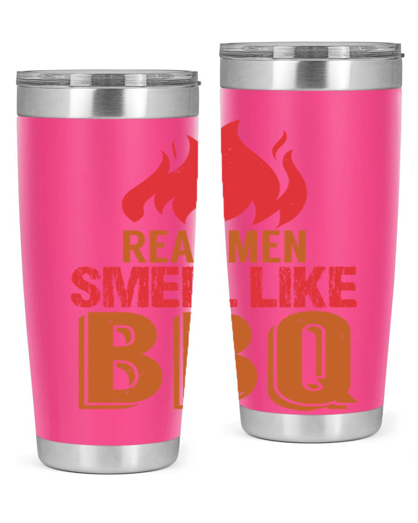 real men smell like bbq 16#- bbq- Tumbler