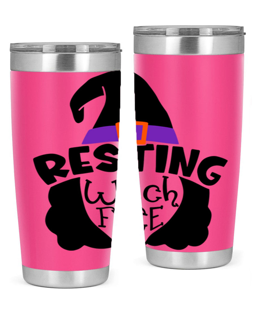 resting witch face 28#- halloween- Tumbler