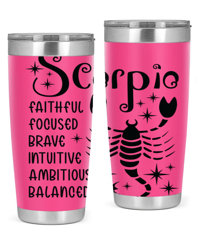 scorpio 431#- zodiac- Tumbler