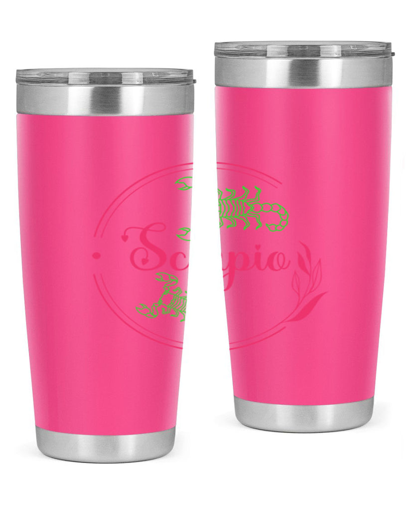 scorpio 437#- zodiac- Tumbler