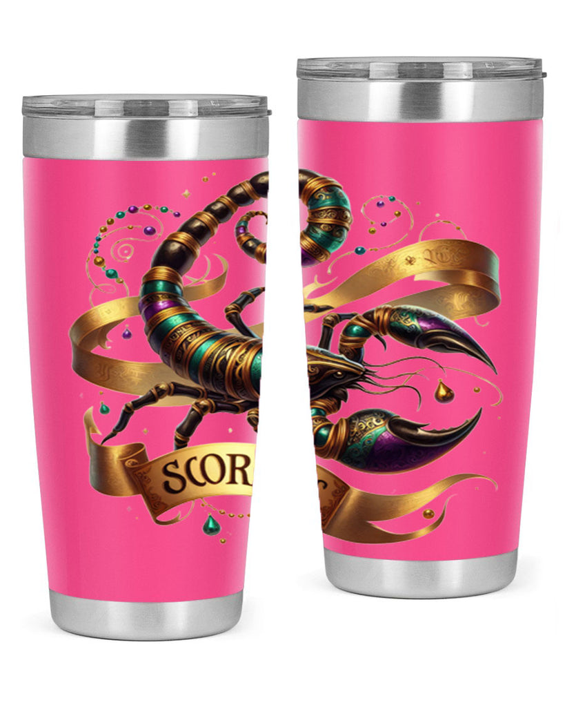 scorpio 459#- zodiac- Tumbler