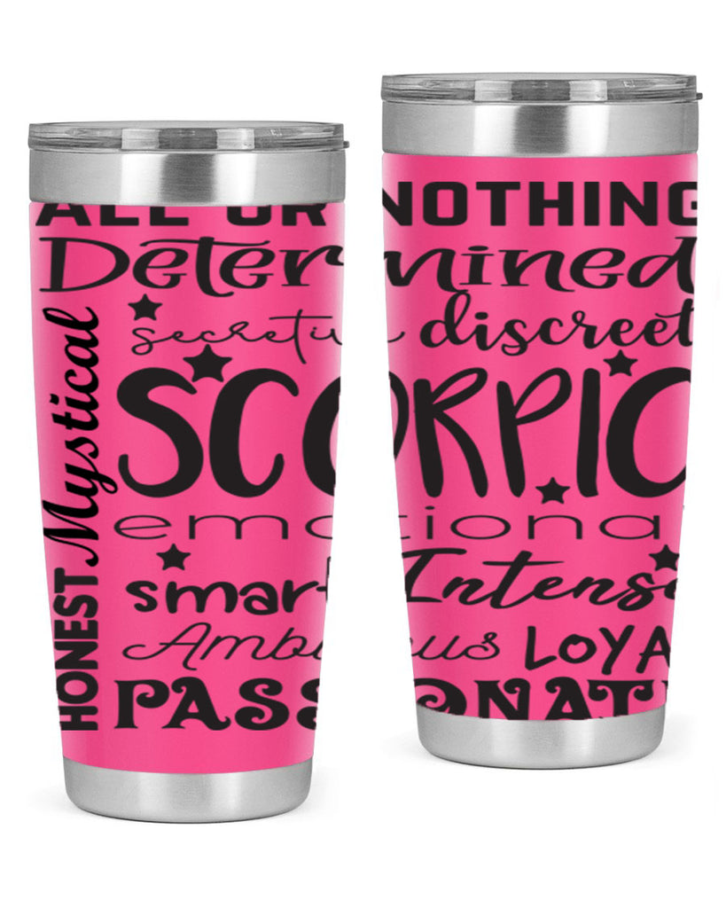 scorpio 572#- zodiac- Tumbler