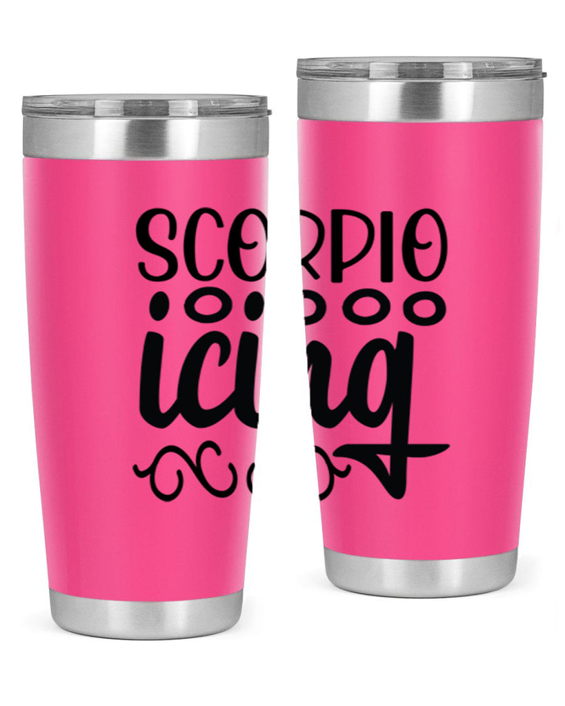 scorpio icing 441#- zodiac- Tumbler