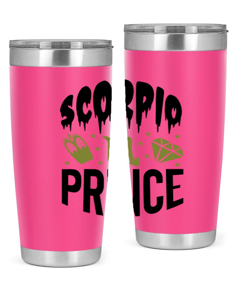 scorpio prince 445#- zodiac- Tumbler