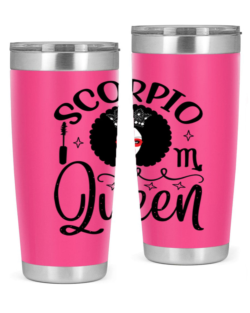 scorpio queen 448#- zodiac- Tumbler