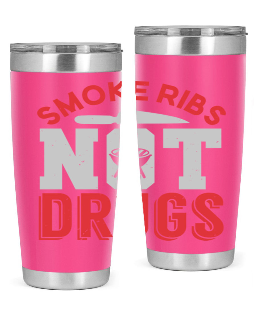 smok ribs not drugs 13#- bbq- Tumbler