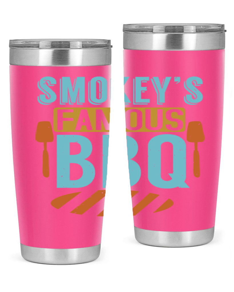 smokeys famous bbq 11#- bbq- Tumbler