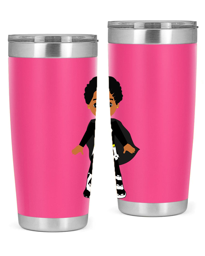 super kid 11#- black men - boys- tumbler