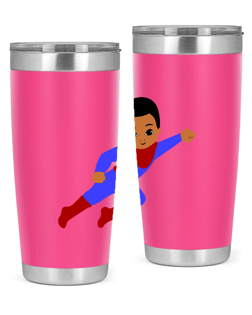 super kid 14#- black men - boys- tumbler