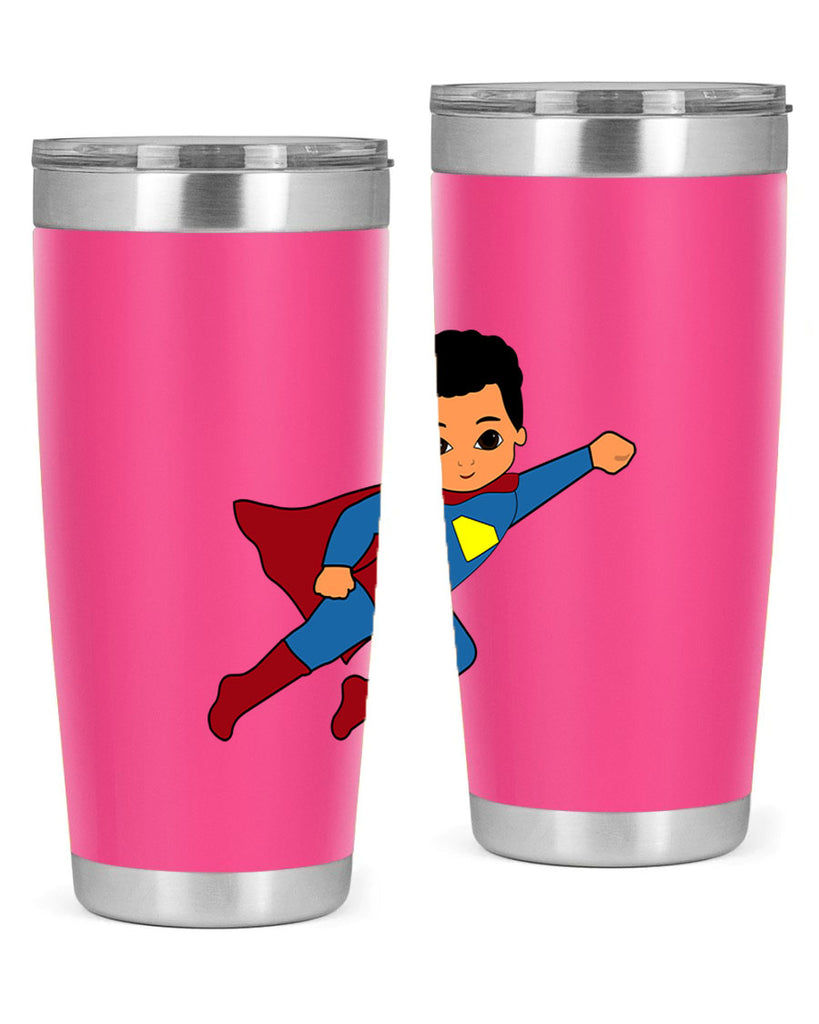 super kid 15#- black men - boys- tumbler