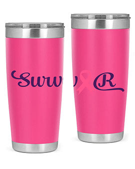 survivor Style 3#- breast cancer- Tumbler