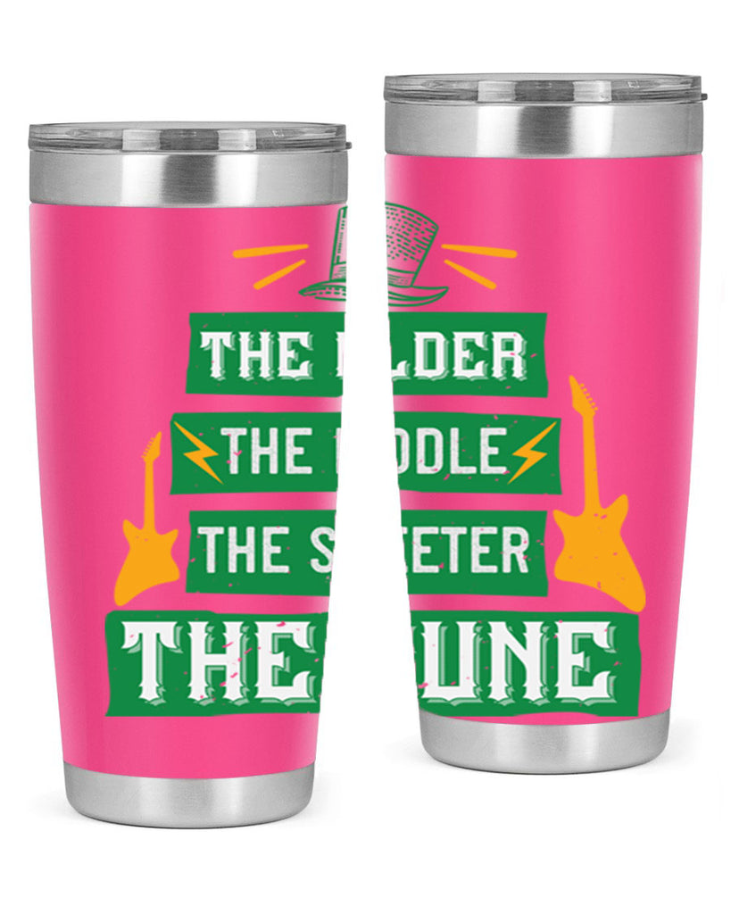 the older the fiddle the sweetrt the tune Style 9#- St Patricks Day- Tumbler