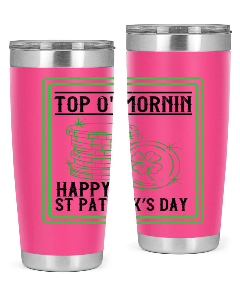 top o mornin happy st patrick’s day Style 8#- St Patricks Day- Tumbler