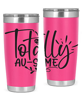 totally ausome Style 2#- autism- Tumbler