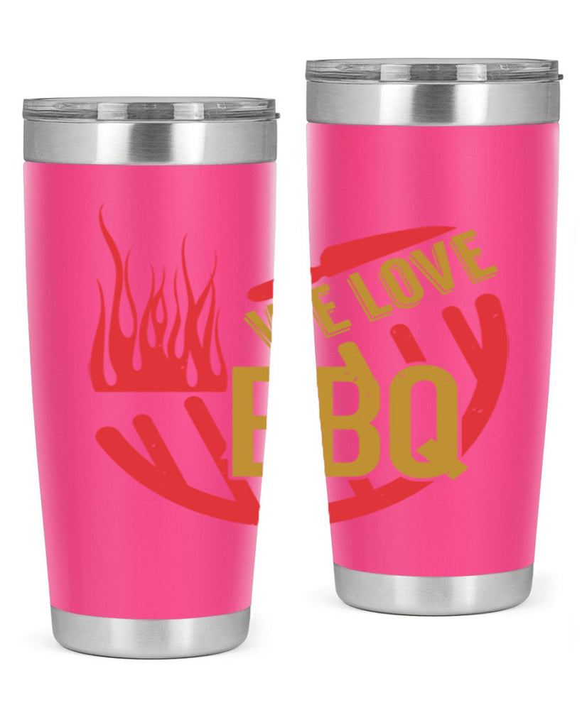 we love bbq 7#- bbq- Tumbler