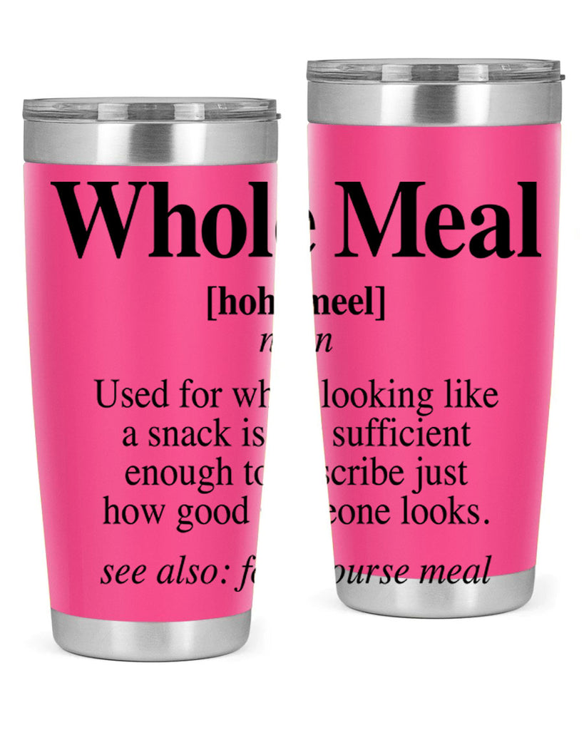 whole meal 10#- black words phrases- Cotton Tank