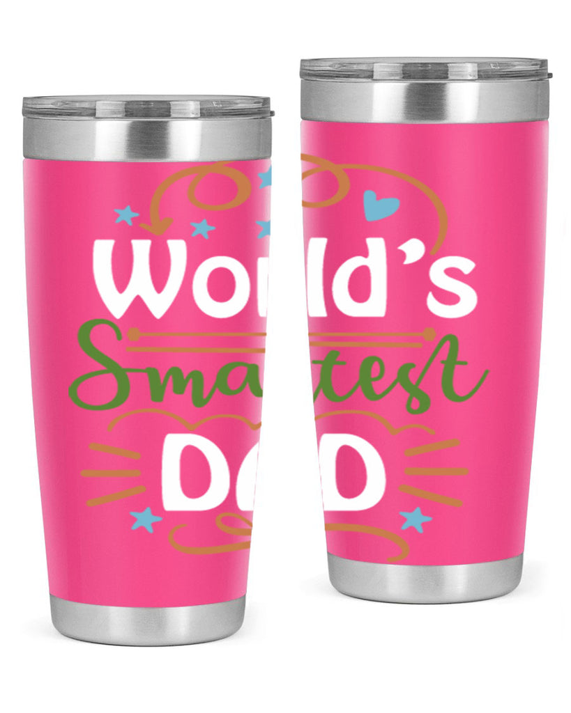 world’s smartest dad 2#- fathers day- Tumbler