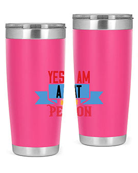 yes i am acat person Style 123#- cat- Tumbler