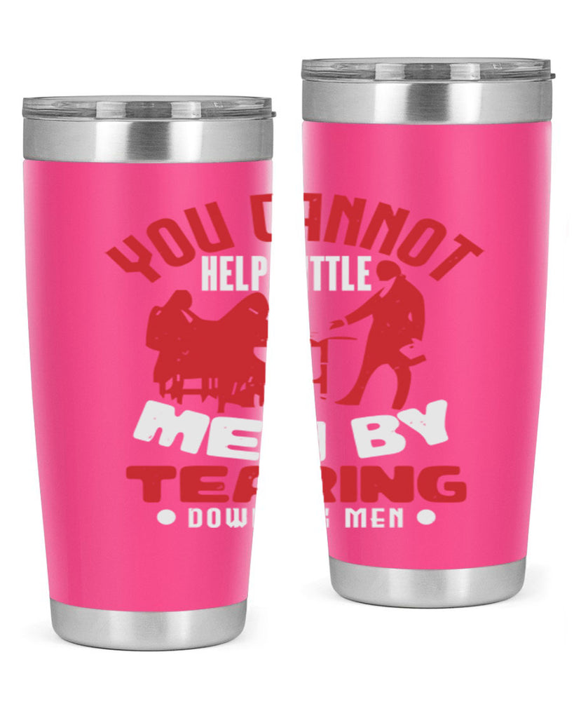 you cannot help little men Style 72#- Fourt Of July- Tumbler