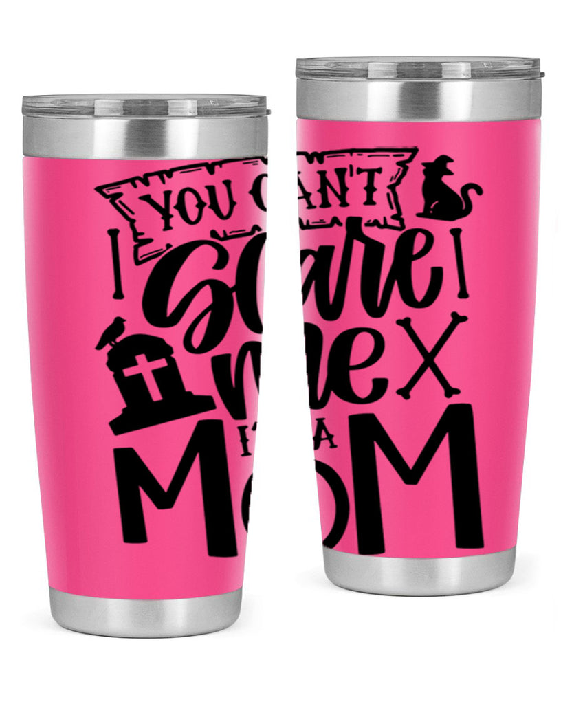 you cant scare me im a mom 1#- halloween- Tumbler