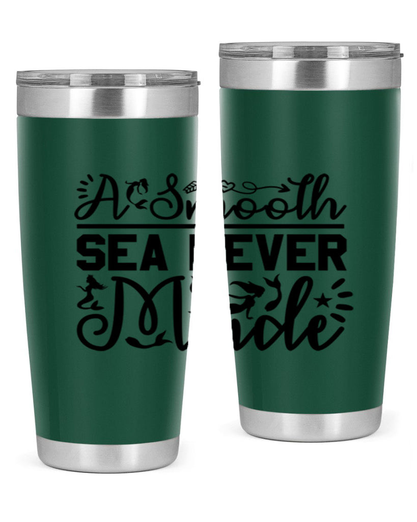 A Smooth Sea Never Made 11#- mermaid- Tumbler